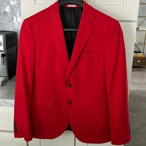 Red Suit Jacket Sport Coat